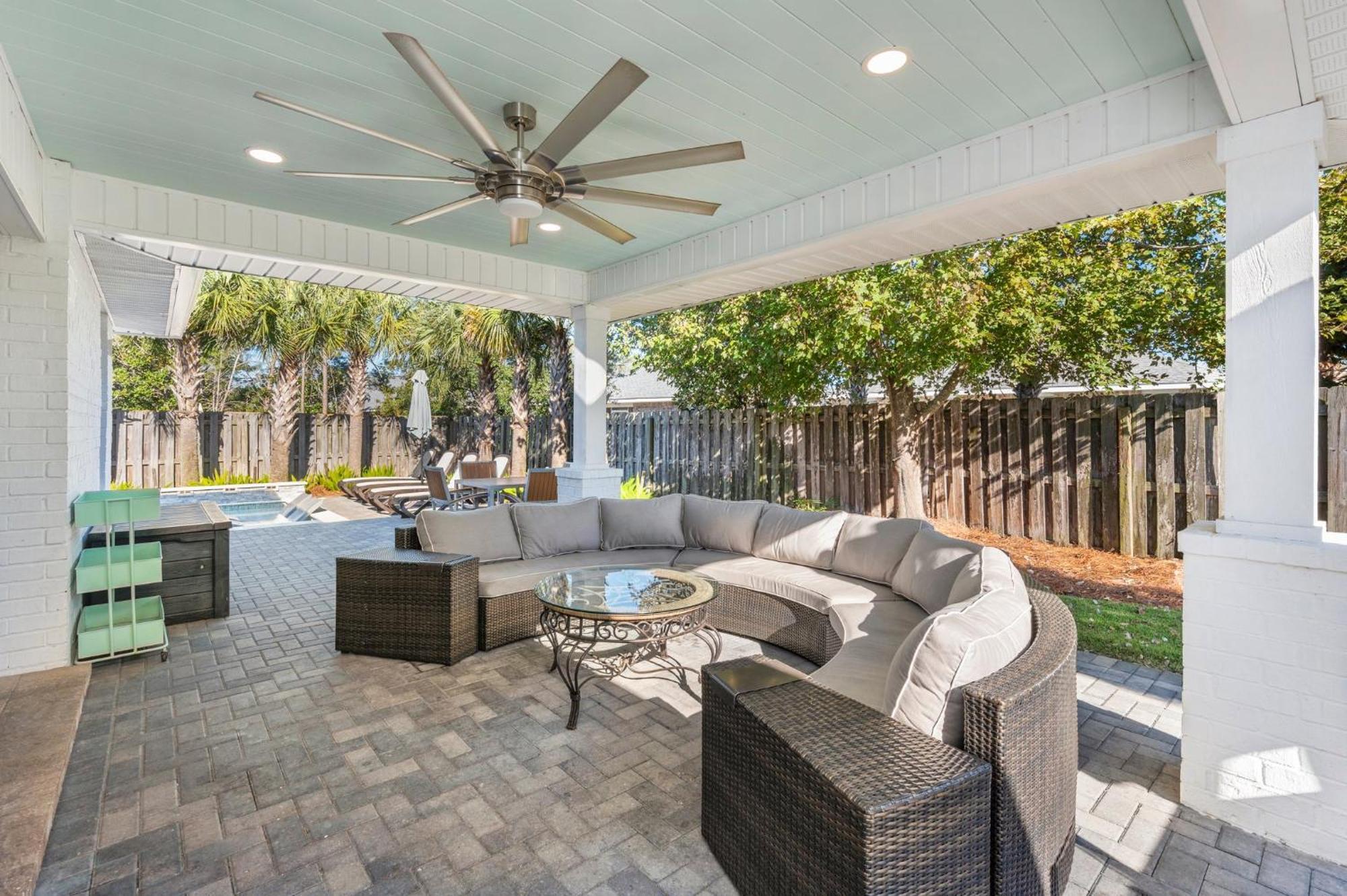 Beautiful Pet Friendly Home! New Tropical Pool, Opt Golf Cart And Pool Heat, Minutes To Beach Destin Extérieur photo
